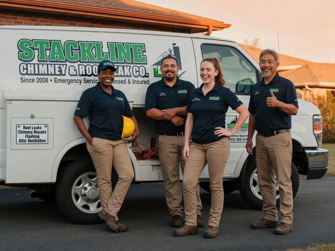 Chimney flashing repair company in New Portland, ME